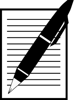 Icon "schreiben"